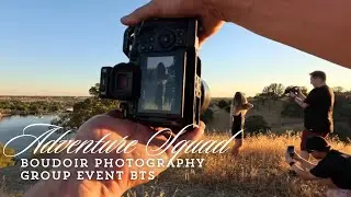 Sunset group boudoir photoshoot Sacramento