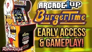 Arcade1up - It's BurgerTime - First Look!