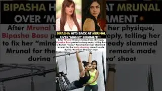 Bipasha Basu Reacts Mrunal Thakur Over Her Manly Comment Tells Her To Fix Her Mind#mrunalthakur#news