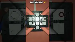 House wiring|| modular bord and mcb connection ⚡