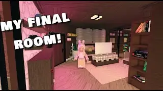 FINISHING MY BLOXBURG BEDROOM SPEEDBUILD! :)