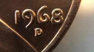 Hunting for Error Coins! Looking for 1968 D Penny Valuable Cherrypicker Varieties! Stackattack!