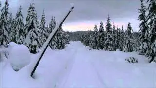 Nordic skiing at Castlegar Nordic Ski club trails
