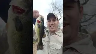 first bass of the day on a googan squad mondo worm