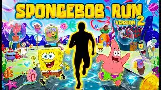 SPONGEBOB RUN 2🍍| Bikini Bottom Chase | Immersive Interactive Warm Up |  Fitness Workout