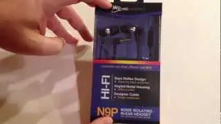 Meelectronics N9P HI-FI Noise Isolating In-Ear Headset With Mic Review