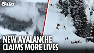 Five dead & dozens buried in ANOTHER deadly avalanche in the Austrian Alps