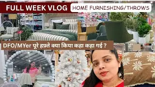 ✨मॉल घूमना +window Shopping🛍️Affordable Finds,City Walks,Home furnishing/Throws/pillows,Weekly Vlog 