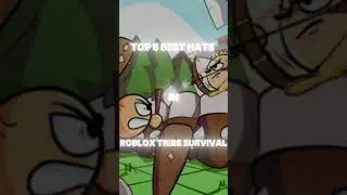 ⭐Top 8 best hats (PvP only) In #roblox #tribesurvival ⭐