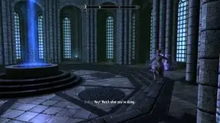 Skyrim SE PS4 Faralda still attacks for no apparant reason