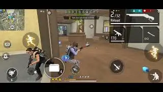 1 first video free fire game play journey #freefire #raistar #ajju bhai #gameplay 