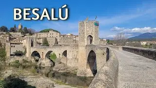 BESALÚ 🏰 Un Pueblo Medieval lleno de Historia y Encanto | GIRONA, Cataluña
