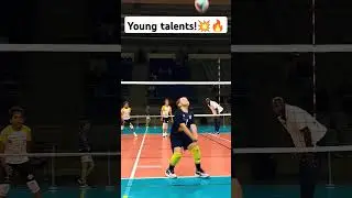 young talents! 🔥#shorts #volley #volei #voleibol #volleyball #volleyballworld #volleyballshorts