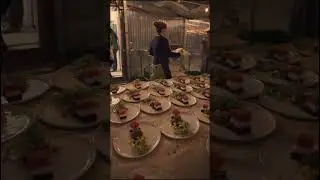 Profound Microfarms Greenhouse Dinner Pt. 4/7 #food #foodie #cinematic #cooking #foodlover #chef