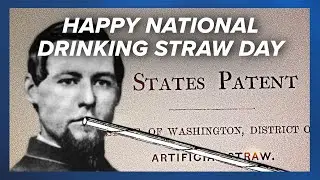 Wow, January 3rd means National Drinking Straw Day is here again