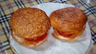Burger Recipe at Home 🍔 - McDonald's Style McAloo Tikki Recipe || আলু টিক্কি বার্গার রেসিপি 