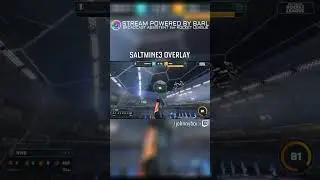 Rocket League Saltmine3 Overlay and Game HUD - In action 81 #rocketleague #overlay #rl #hud