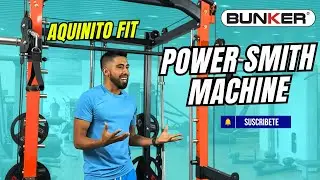 Gimnasio multifuncional smith machine con peso integrado