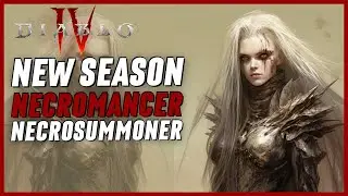 Diablo IV - Best Necromancer Levelling Build - Summoning & Shadow