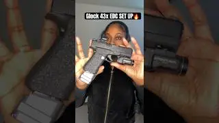 Glock 43x MOS EDC комплект🔥🔥 #43x #glock #ak47 #шорты #guntuber