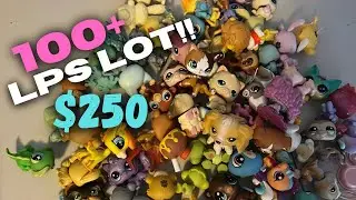 Распаковка лота из более чем 100 фигурок LPS за 250 долларов!!