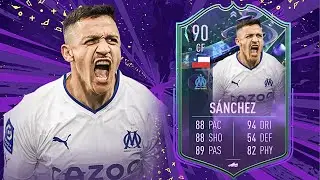 FIFA 23: ALEXIS SANCHEZ 90 FANTASY FUT PLAYER REVIEW I FIFA 23 ULTIMATE TEAM