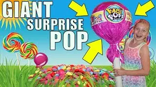 WORLD'S LARGEST LOLLIPOP!! Pikmi Pop SURPRISE!