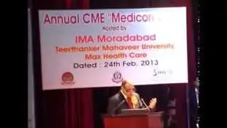 JAI'S SPEECH AS ORGANISING CHAIRMAN IMA MEDICON 2013