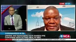 Jacob Mamabolo talks on health care facilities and PPE