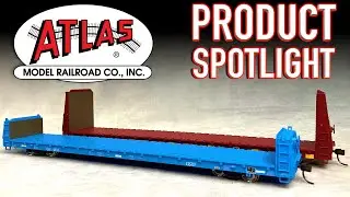 HO Scale Bulkhead Flatcars Atlas Product Spotlight