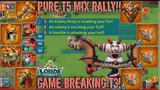 lords mobile: EMPEROR T3 RALLY TRAP DESTROYS K248 PURE T5 MIXED RALLIES INCOMING!! INSANE COMP