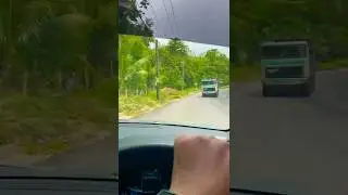 Driving in Jamaica can be very
