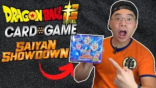 **NEW** Dragon Ball Super Card Game BT15 - Saiyan Showdown Booster Box Opening!