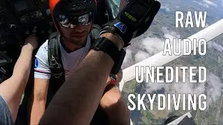 Skydiving Raw Audio - Unedited tracking jump from 10000 feet high