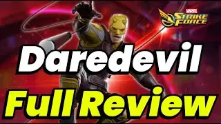 TIME TO CORE? DAREDEVIL (MODERN) FULL REVIEW! T4 & ISO-8, RED STAR! VIGILANTES | MARVEL Strike Force