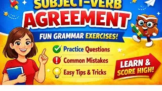 Subject&ndash;Verb Agreement Made Easy | Fun Exercises & Tricks 🚀