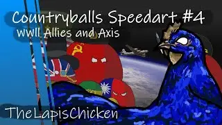 Countryballs Speedart #4 | WWII Allies and Axis