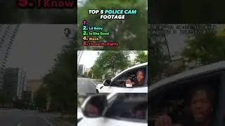 👮Top 5 Police Cam Footage 👮#top5 #funny #fail #police #bodycam