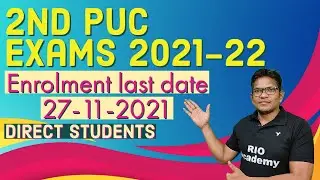 karnataka puc board:  PUC Exams 2021-22 | 2nd PUC Direct exams  | II PUC 2021-22 Examination |