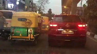 #santro #delhi #ncr #cng #santrocng #averagetest EVENING DRIVE IN DELHI NCR / SANTRO AVERAGE TEST.