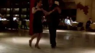 Jennifer Luna & Mambo Mike - Cha Cha Improv Social Dancing