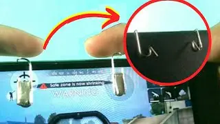 How To Make Fire Button / L1 R1 Button For PUBG Mobile,ROS And Fortnite!diy trigger Using clip | DIY