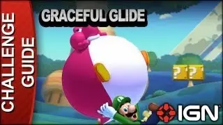 New Super Mario Bros. U Challenge Walkthrough - Graceful Glide