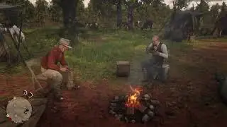 Мика Белл и Леопольд Штраус | Скрытый Диалог | Red Dead Redemtion 2