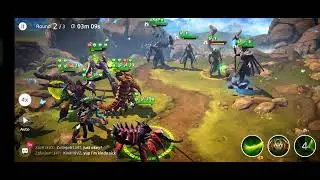 Age of Magic: Sandariel Boss node- Doom Gates raid - Difficulty 3 with full Ra'Archne team in 1 go.