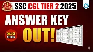 SSC CGL Tier 2 Answer Key 2026 OUT | Check Marks, Cut Off & Result Updates | English Medium
