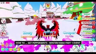 HOW TO ... (get Xmas peppermints - a 1 min farm experience) Minion Simulator - ROBLOX