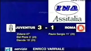 Juventus-Roma 3:1, 1997/98 - Domenica Sportiva 