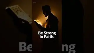 Be a Strong Believer  Sahih Muslim Hadith | Islamic Motivation