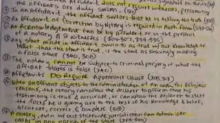 Louisiana Notary Study Guide Notes, Pg 3